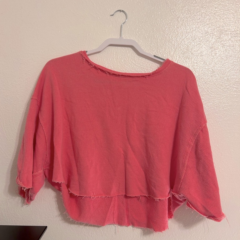 Size Small Pink Free People top